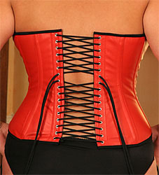 Corset de Matresse SM pour dominatrice