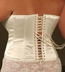 Corset de mariage en grandes tailles pour femmes fortes