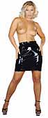 Minijupe en vinyl f�tichiste